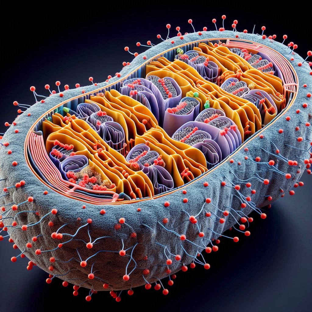 mitochondria atomic view