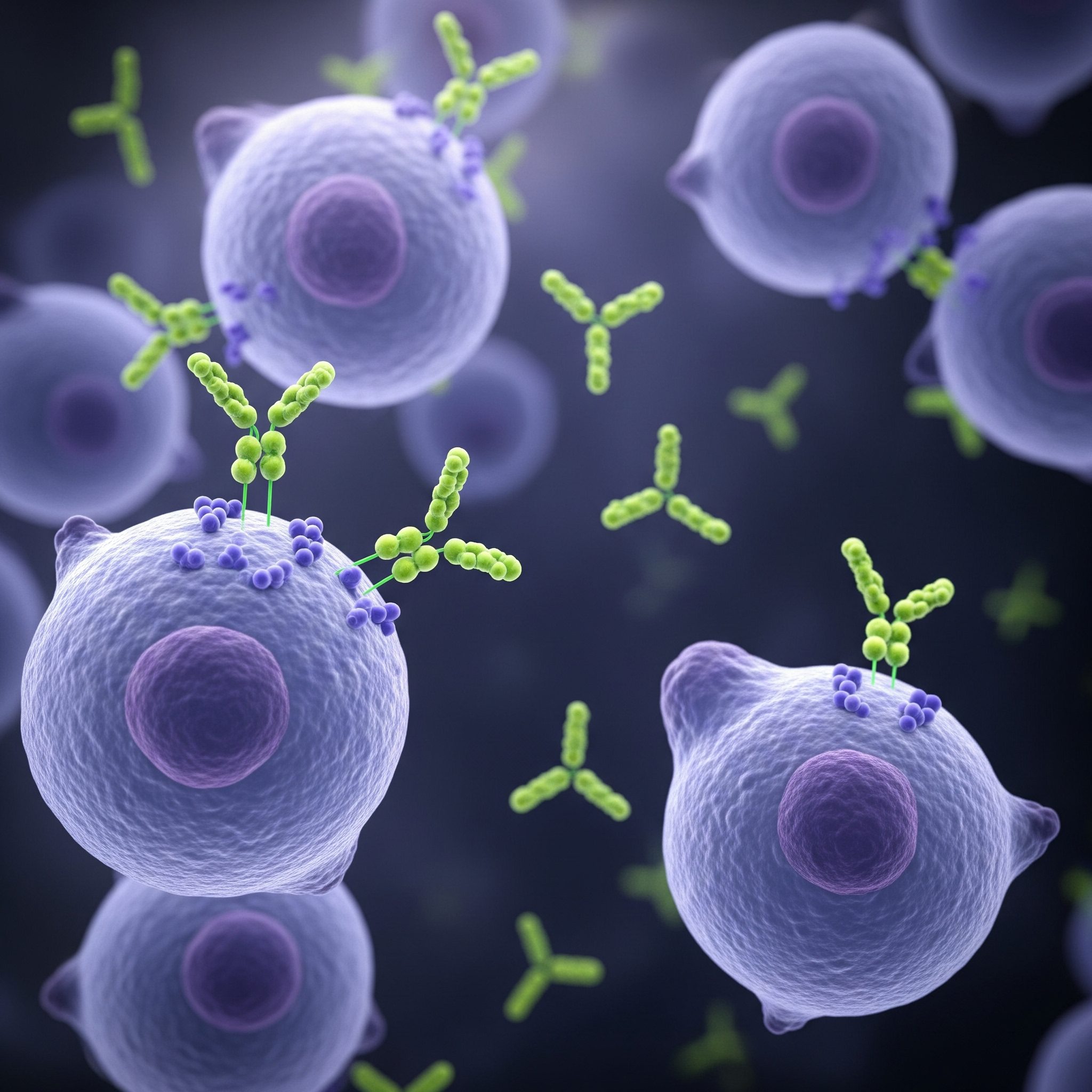 monoclonal antibody interaction